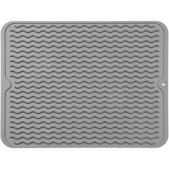 Silicone Dish Drying Mat Multiple Usage,Easy clean,Eco-friendly,Heat-resistant - Picture 1 of 7